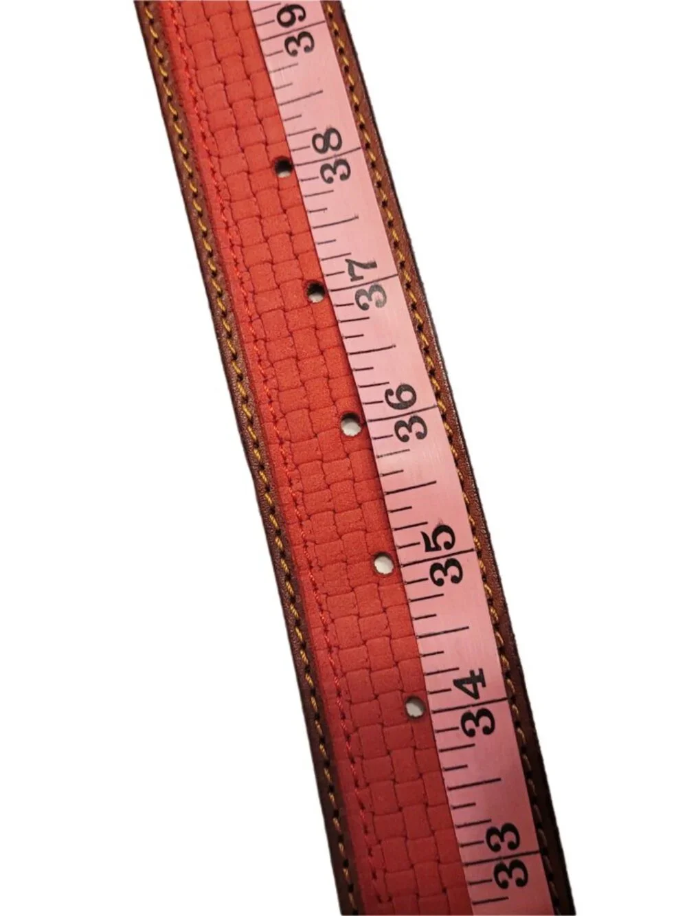 GP&MAX Italian Textured Leather Belt